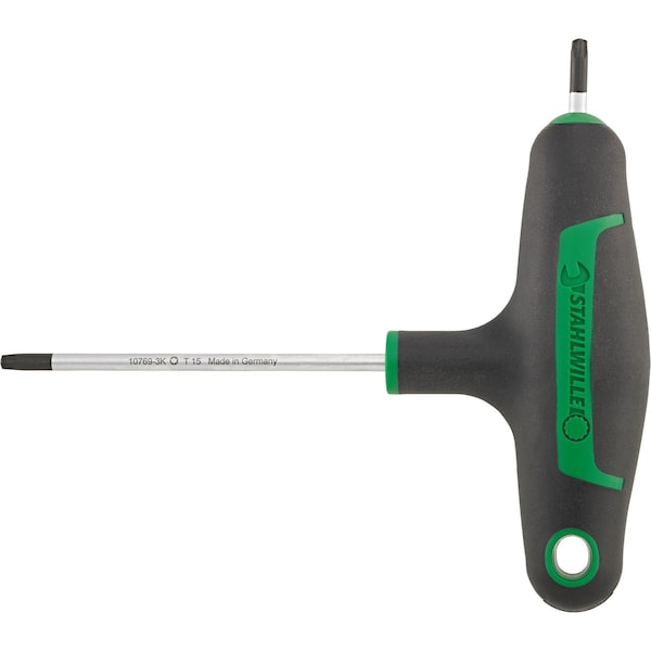 T15 SCREWDRIVER T-BAR 3K TORX